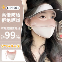 KAAXL 护眼角防晒口罩女夏季遮阳面罩防紫外线2024款开车骑行冰丝