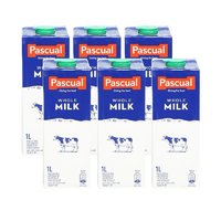 88VIP：PASCUAL 帕斯卡 西班牙进口全脂纯牛奶 1L*6盒