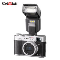 SONGDIAN 松典 数码相机5K高清vlog复古微单照相机防抖自动对焦 官方标配+闪光灯套装 128G 内存