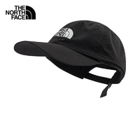 THE NORTH FACE 北面 运动帽男女户外棒球帽可调节遮阳帽5FXL/JK3 黑色