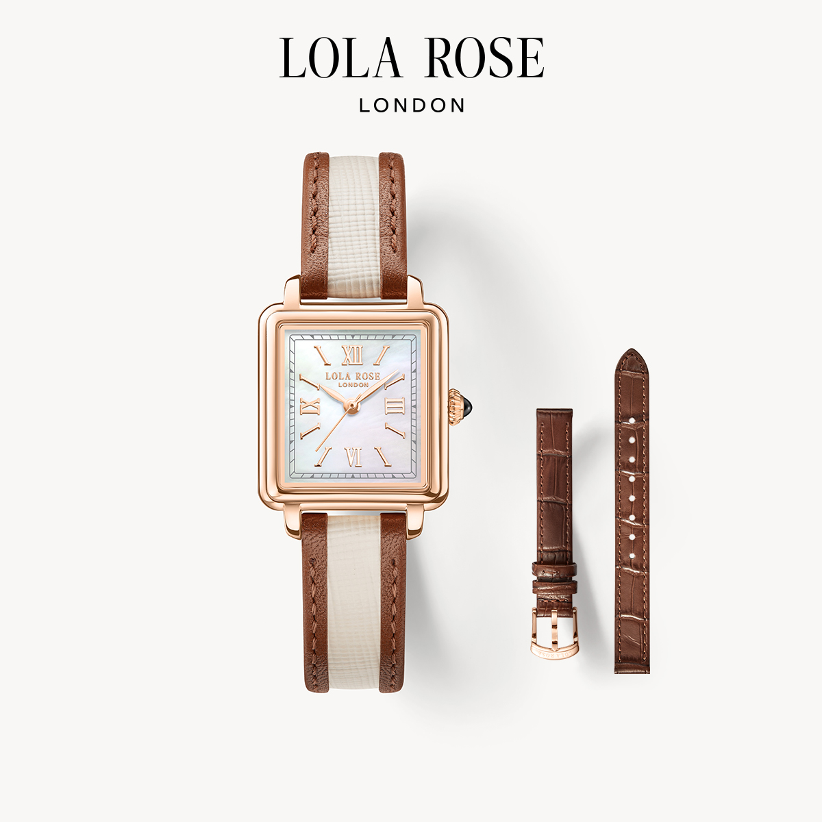 LOLA ROSE 罗拉玫瑰 22毫米石英腕表 LR2335 礼盒装 配表带款