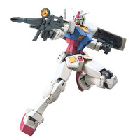 BANDAI 萬代 高達Gundam拼插拼裝模型玩具HG 1/144 RX-78-2元祖超越全球