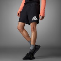 adidas 阿迪达斯 舒适梭织跑步运动短裤男装adidas阿迪达斯官方H59883