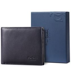 pierrecardin皮尔卡丹皮尔卡丹男士钱包横款皮夹休闲钱夹零钱包礼盒装