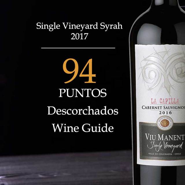 VIU MANENT 威玛酒庄 智利威玛（Viu Manent）酒庄 单一园赤霞珠 原瓶进口 干红葡萄酒
