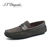 S.T.Dupont 都彭 休闲豆豆鞋商务开车鞋反绒牛皮乐福鞋男 E26215210