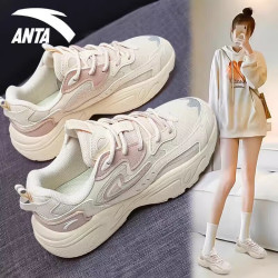 anta安踏星光老爹鞋女鞋休闲鞋夏季c37科技复古跑鞋厚底情侣款运动鞋