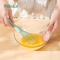 FaSoLa硅胶油刷家用耐高温烧烤厨房煎烙饼小刷子刮刀烘焙夹子辅食