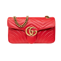GUCCI 古驰 GG Marmont系列 女士单肩包 小号