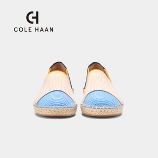 colehaan/歌涵 女士乐福鞋 2024春夏网面透气通勤轻巧休闲鞋W30067 樱草色/黑色/蓝色 37