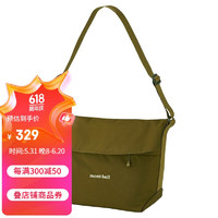 mont·bell 日本品牌男女同款斜挎包时尚通勤单肩包 1123900 MIOV军橄榄绿 均码