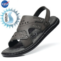 NASA RHUDE 乳胶软底凉鞋大码男鞋外穿防滑