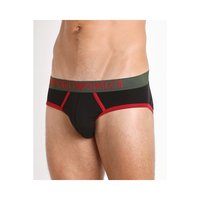 阿玛尼香港Emporio Armani 黑色徽标细节内裤 1119475A510 0020