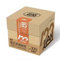 88VIP：Coffee Box 连咖啡 经典意式浓缩纯黑咖啡粉4gx100颗