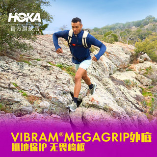 HOKA ONE ONE男女款阿纳卡帕2中低帮防水户外徒步鞋ANACAPA 2 GTX 黑色 / 黑色-男（低帮） 45