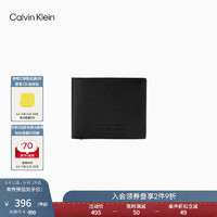 Calvin KleinJeans【父亲节】男士商务简约多卡位ck牛皮卡包票夹HP1815