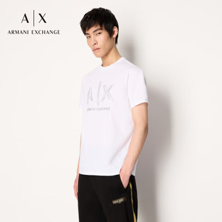 阿玛尼ARMANI EXCHANGE【父亲节】AX男装logo标识T恤衫