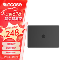 Incase Dots适用于23/21款M3苹果MacBook Pro16英寸保护壳笔记本电脑保护套纤薄便携A2485磨砂透黑色