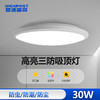 IDEAPOST 爱迪普森 QF-MX370 LED吸顶灯现代简约三防灯阳台灯圆形白色26cm/30W白光