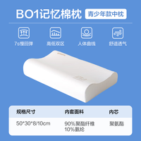 网易严选 B01航空系列 0压慢回弹记忆深睡枕 青少年中枕