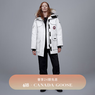 加拿大鹅（Canada Goose）Expedition 女士派克大衣户外休闲外套大鹅羽绒服 4660L 433 北辰白 L