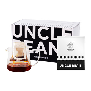 UNCLE BEAN 豆叔 意浓精品调配意式挂耳咖啡中度烘焙咖啡美式纯黑咖啡粉20片 醇意浓20片（中度烘焙）