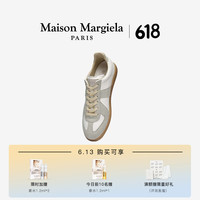Maison Margiela马吉拉德训鞋小白鞋拼接牛皮休闲鞋男鞋【男款】 101白色 44