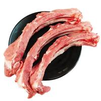 新鲜农家散养速冻土猪猪肋排 特级猪肋排 1斤