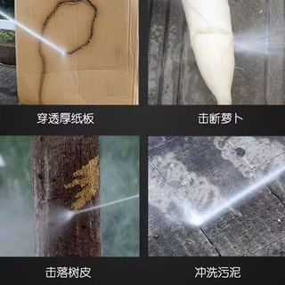 闪电客德国品质高压洗车机家用清洗机商用220V刷车泵插电大功率洗车水枪 9800w调压升级款+15米防爆管