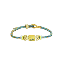 CHOW TAI SENG 周大生 B0GB0002D 千里江山福字足金手绳 0.6g 国家宝藏联名