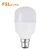 FSL 佛山照明 LED灯泡柱形球泡节能球泡物业商用光源超亮B22卡口灯泡10W白光（6500K）