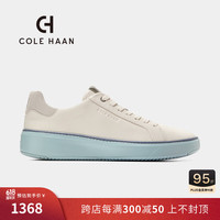 colehaan/歌涵 男士休闲鞋 24夏增高户外牛皮革小白鞋透气板鞋C38351 白色 40