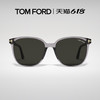 TOM FORD 汤姆·福特 OM FORD汤姆福特太阳镜 TF时尚大框墨镜显脸小太阳眼镜 FT0972-K