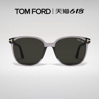 TOM FORD 汤姆·福特 OM FORD汤姆福特太阳镜 TF时尚大框墨镜显脸小太阳眼镜 FT0972-K