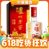 88VIP：泸州老窖 六年窖头曲 52%vol 浓香型白酒 500ml 单瓶装