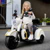 MUNBOT 明允 儿童电动摩托车 标配白+脚踩油门+12V4.5电瓶
