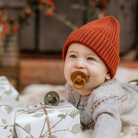 BIBS 丹麦进口婴儿安抚奶嘴0-6个月2只装乳胶奶嘴防胀气