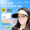 88VIP：海氏海诺 氏海诺防晒口罩防紫外线UPF50+夏季冰丝透气护眼角3D立体面罩女