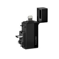 Insta360 影石 X3 全景运动相机 配件隐形自拍杆电池充电管家保护套 闪传伴侣 X3运动相机配件(不含机器）