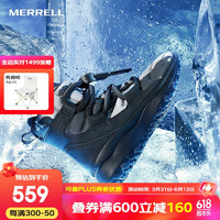 迈乐（Merrell）户外雪地靴女CLOUD PUFF高帮保暖轻盈加绒防水户外冬靴J003702 J003918 黑灰(拍大一码) 40