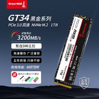 百亿补贴：Great Wall 长城 reat Wall 长城 GT34 M.2接口固态硬盘 512GB PCle 3.0