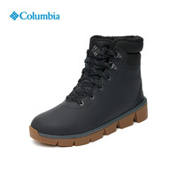 Columbia哥伦比亚户外女子轻盈缓震金点热能防水保暖雪地靴BL8467 010(黑色) 37.5(23.5cm)