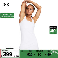 安德玛 德玛（UNDERARMOUR）春夏Motion女子训练运动连衣裙1384053 白色100 L