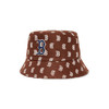 MLB 经典专属标识桶帽纽约洋基3AHTFF02N-43BRD 咖色 59