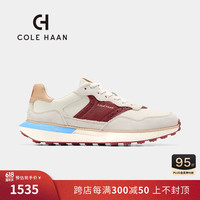 colehaan/歌涵 男士休闲鞋 24年夏轻盈增高牛皮户外运动跑步鞋C40059 白色 42