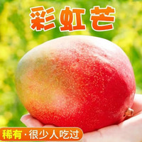莫小仙 新鲜现摘 攀枝花彩虹芒果 5斤装  （单果250g)
