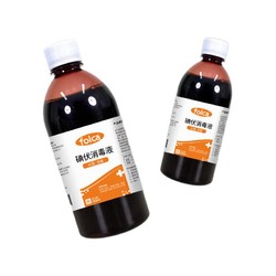 folca 医用碘伏消毒液500ml 1瓶