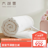 太湖雪丝柔抗菌A类蚕丝被 100%蚕丝填充 春秋冬被净重4斤 200*230cm 【抗菌A类】蚕丝净重4斤 1.5米床/200*230cm