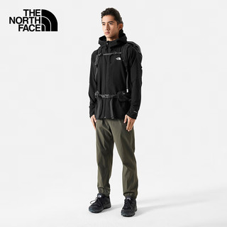 北面（The North Face）防风软壳男户外运动舒适防泼水休闲衬衫外套24春季|89TK JK3/黑色 XL/180