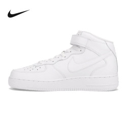 nike耐克airforce1经典空军一号中高帮板鞋男小白鞋cw2289111